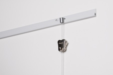STAS j-rail wit + disk alu+ perlon + zipper