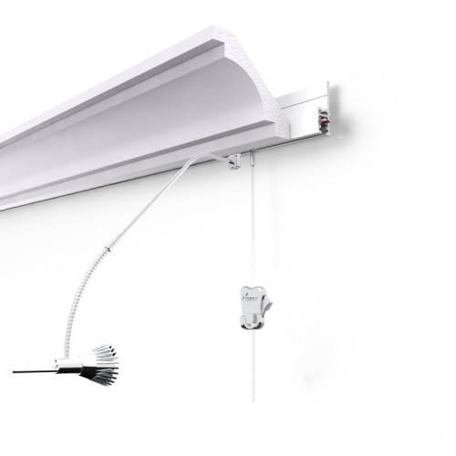 Przejdź do produktu STAS Multirail Crown - szyna z zasilaniem 12V do montażu ze sztukaterią 
